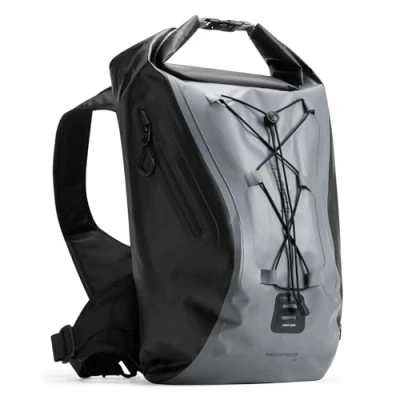Abbildung von Inateck Fahrradrucksack 25 30L Wasserdichter Rolltop Rucksack, Wander Rucksack