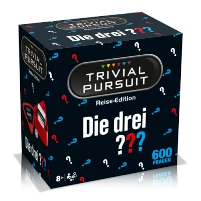 Abbildung von Winning Moves Spiel, Wissenspiel Trivial Pursuit Die Drei ??? Fragezeichen