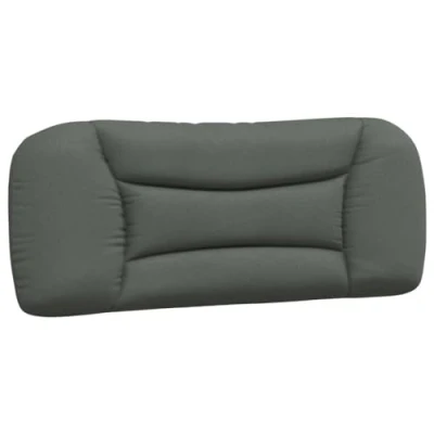 Abbildung von vidaXL Kopfteil Kissen Dunkelgrau 100 cm Stoff