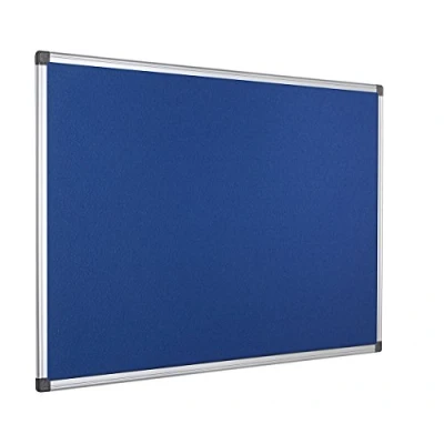 Abbildung von Bi Office Maya Filztafel, Aluminium Rahmen, 60x45cm, Blau