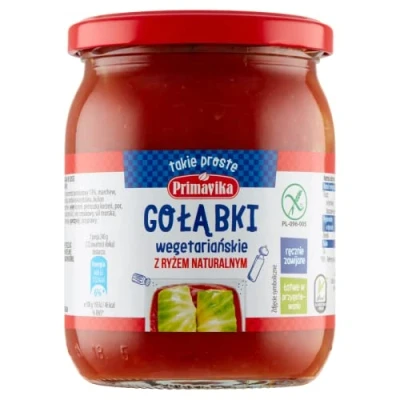Abbildung von Vegetarische Kohlrouladen mit natürlichem Reis GLUTENFREI 480 g PRIMAVIKA