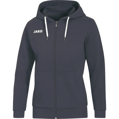 Abbildung von JAKO Damen Kapuzenjacke Base, anthrazit, 44, 6865