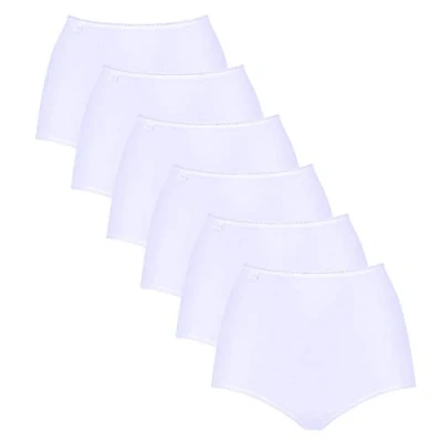 Abbildung von Sloggi 24/7 Microfibre Maxi Slip 6er Spar Pack (54 Weiß)