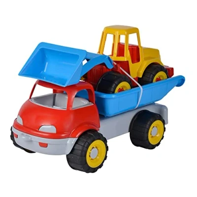 Abbildung von Androni Sandform LKW Kipper mit Bagger