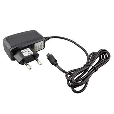 Abbildung von caseroxx Ladegerät Reiselader für Doro Secure 580, 5030, 5516, 6030, 6040, 6050, 6520, 6530, 7060 Ladekabel Netzladegerät in schwarz
