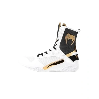 Abbildung von Venum, Elite Boxschuhe, Herren, 45, Weiß/Schwarz/Gold