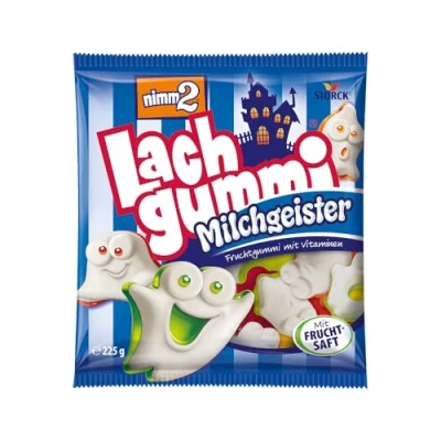 Abbildung von nimm2 Lachgummi Milchgeister 1 x 225g Fruchtgummi mit Fruchtsaft, Vitaminen und Milch