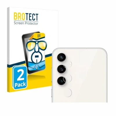 Abbildung von BROTECT (2 Stück Schutzfolie für Samsung Galaxy S23 FE (NUR Kameraschutz) Displayschutz Folie Ultra Klar