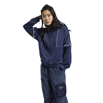 Abbildung von Reebok Damen CL F Vector Tape Tracktop Weste, Blau (Vecnav), XXS