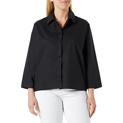 Abbildung von RISA Damen Esha Bluse, Schwarz Weiss, S EU
