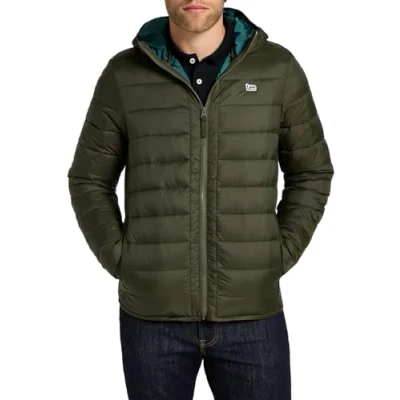 Abbildung von Lee Puffer Übergangsjacke, Herren, Größe: Large, Olive night