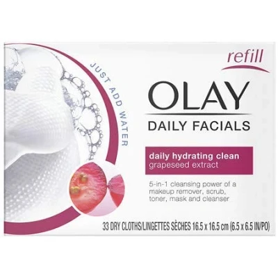 Abbildung von Olay 2in1 Tücher Normal, Größe: 33