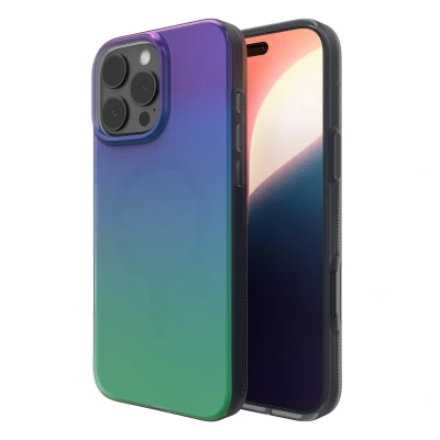 Abbildung von Apple iPhone 16 Pro Max Hülle MagSafe Recycelter Kunststoff ZAGG Hard Case/Backcover Handyhülle Lila Shockproof/Stoßfest