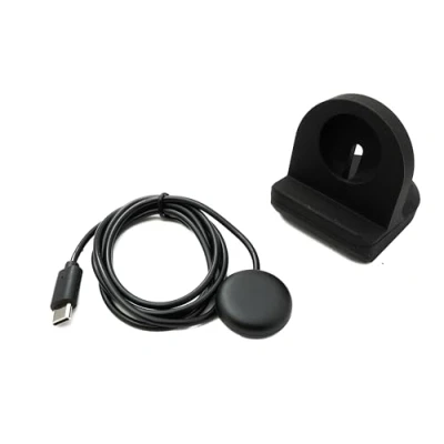 Abbildung von System S USB 3.1 Kabel 100 cm Ladestation für Google Pixel Watch 2 Smartwatch abnehmbar Adapter