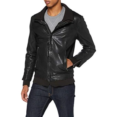 Abbildung von Freaky Nation Lederjacke Drue FN