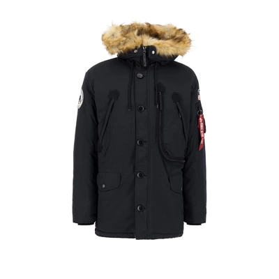 Abbildung von Alpha Industries Polar Parka, Herren, Größe: 4XL, Black