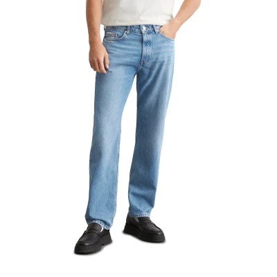 Abbildung von Marc O&#039;Polo Denim MID Waist Jeans Straight Leg, Herren, Größe: 31x32, Light blue