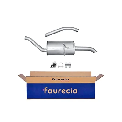 Abbildung von HELLA 8LD 366 034 711 Endschalldämpfer hinten mit Anbauteilen RENAULT: SCENIC 2, GRAND 2