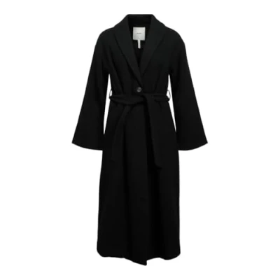 Abbildung von Object Objpisa LONG COAT Klassischer Mantel, Damen, Größe: 36, Black