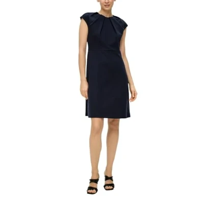Abbildung von s.Oliver Black Label Strickkleid für Kinder, Größe: 42, Navy