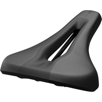 Abbildung von Terry Fahrradsattel Fly Exera Gel Men in der Farbe Schwarz, Polsterung: Comfort Foam, Gel, Sitzbreite: 9cm 12cm, 423 007 32