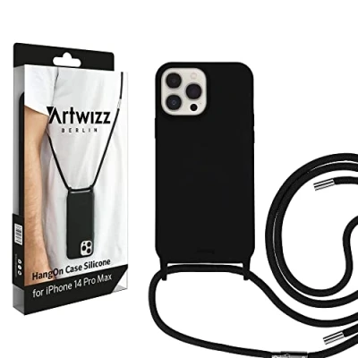 Abbildung von Artwizz Hangon FOR Iphone 14 PRO MAX Handytasche, Größe: One Size, Schwarz