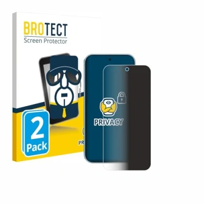 Abbildung von BROTECT (2 Stück Anti Spy Blickschutzfolie für Google Pixel 9 Pro XL Privacy Screen Protector [Displayschutz Folie, Sichtschutz, Blaulichtfilter]