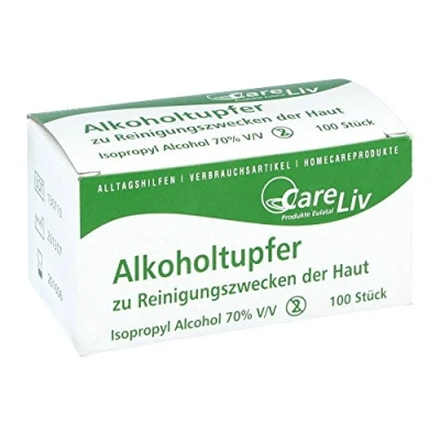 Abbildung von Alkoholtupfer 3x6 cm steril 100 St