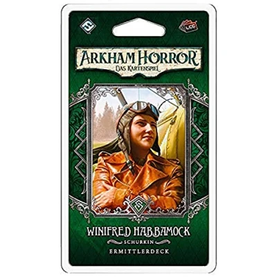 Abbildung von Fantasy Flight Games, Arkham Horror: LCG Winifred Habbamock, Erweiterung, Expertenspiel, Kartenspiel, 1 4 Spieler, Ab 14+ Jahren, 45+ Minuten, Deutsch, Mehrfarbig, Bunt