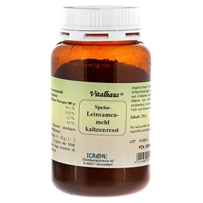 Abbildung von Leinsamenmehl Kaltgepresst Vitalhaus 250 g