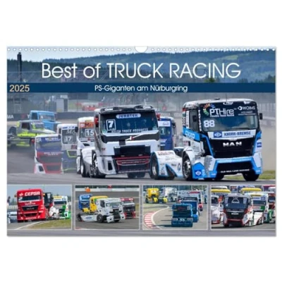 Abbildung von Best of TRUCK RACING (Wandkalender 2025 DIN A3 quer), CALVENDO Monatskalender