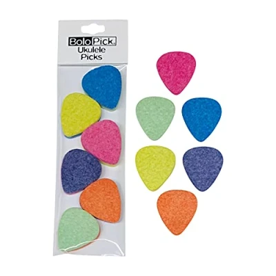 Abbildung von BoloPick Filzplektren für Ukulele (Fiesta12Pk)