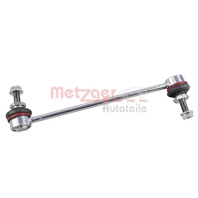 Abbildung von METZGER 53076608 Koppelstange Vorderachse links, rechts 255 M10 x 1,25 mit Mutter NISSAN: Micra 4, IV Schrägheck
