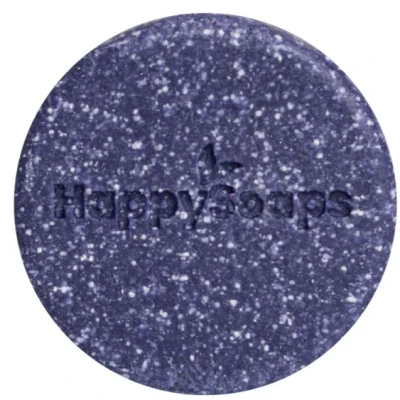 Abbildung von HappySoaps Bright Violet Blond en Zilver Haar Shampoo Bar 70g. silbershampoo
