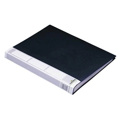 Abbildung von 2 x Durable Sichtbuch Duralook A4 50 Hüllen schwarz