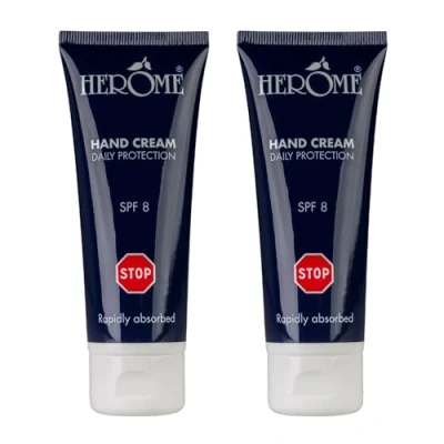 Abbildung von Herome 2er Pack Hand Cream Daily Protection Handcreme Intensive Pflege Schützt vor Austrocknung 2x200ml.