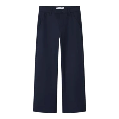 Abbildung von NAME IT Mädchen Nkfnuramel Pant Stoffhose, Dark Sapphire, 128 EU