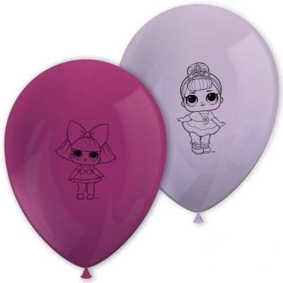 Abbildung von LOL Surprise Glitterati Luftballons 8 Stück
