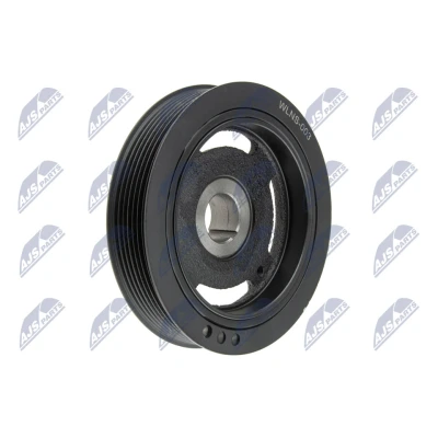 Abbildung von NTY RKP NS 003 Kurbelwellenriemenscheibe 145 NISSAN: Qashqai / Qashqai+2 I, Tiida Schrägheck, MICRA 3