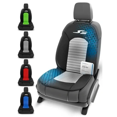 Abbildung von Car Comfort 11652 Autositzaufleger, Sitzaufleger S Race in anthrazit / Schwarz