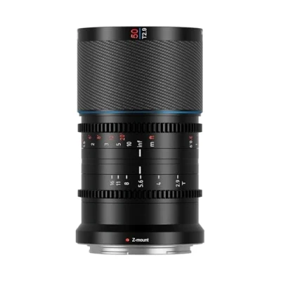 Abbildung von SIRUI Saturn 50 mm T2.9 1.6X Vollformat Kohlefaser anamorphe Linse, Cine Objektiv weniger als 500 g (Nature Flares, Z Mount)
