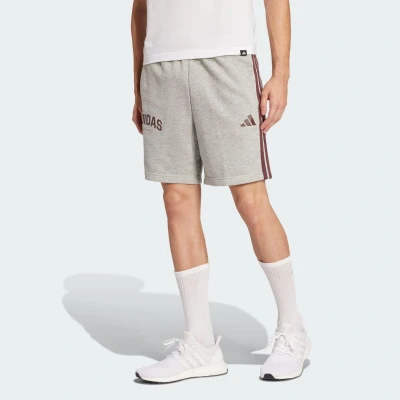 Abbildung von adidas Sportswear PANT kurze Sporthose, Herren, Größe: Medium, Medium grey heather