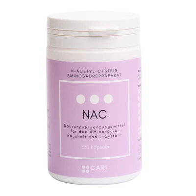 Abbildung von N Acetyl Cystein (NAC) 650mg