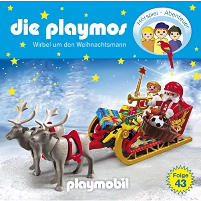 Abbildung von Die Playmos Folge 43: Wirbel um den Weihnachtsmann (Das Original Playmobil Hörspiel)