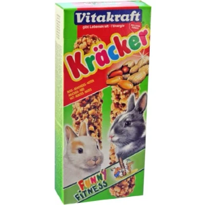 Abbildung von Trauben/Nuss Cracker Zwergkaninchen 2in1 Vitakraft