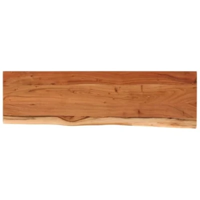 Abbildung von vidaXL Wandregal 70x20x2,5 cm Rechteckig Massivholz Akazie Baumkante