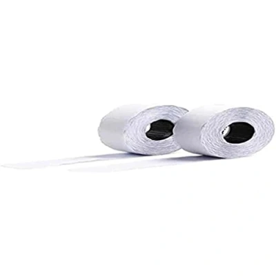 Abbildung von Avery Zweckform PLP1226 Etikettenrolle, 1 zeilig permanent haftend, 12 x 26 mm, 10 Rollen/15000 Stück, weiß