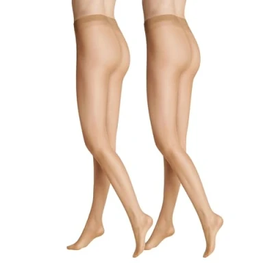 Abbildung von Hudson Damen Strumpfhose Simply 20 2 Pack transparent matt DEN Cashmere 48 50