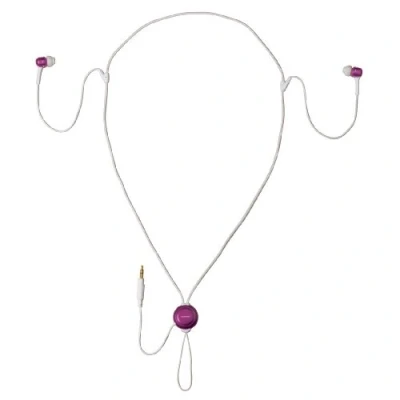Abbildung von Thomson In Ear Kopfhörer Ohrhörer 3,5mm Klinke Pink Headset (ergonomische Form, Keine, passend für HiFi MP4 MP3 Player iPod Walkman CD MD)