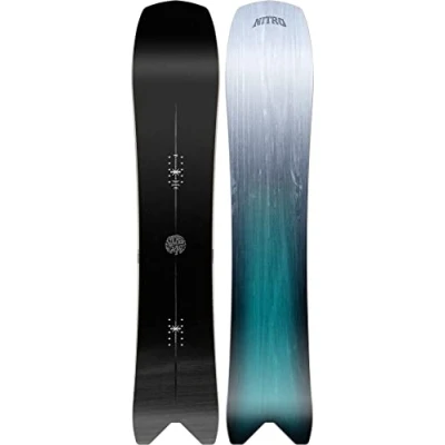 Abbildung von Nitro Snowboards Unisex Jugend Squash Youth BRD &#039;23, Allmountainboard, Tapered Swallowtail, Trüe Camber, All Terrain